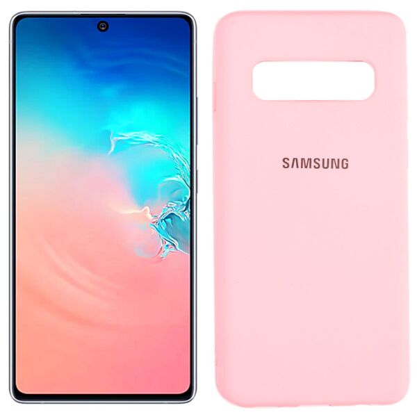 

Чехол Original Soft Case Samsung G973 Galaxy S10 Розовый FULL (31263)