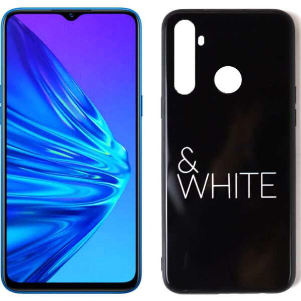 

Чехол Joke series для Realme 5 Pro Black&White (29589)