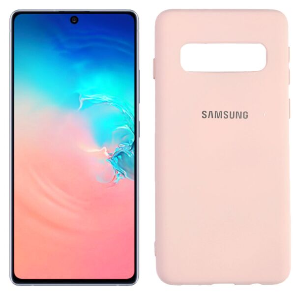 

Чехол Original Soft Case Samsung G973 Galaxy S10 Бежевый FULL (31264)