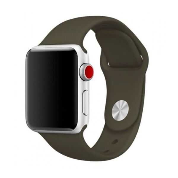 

Ремешок для Apple Watch 38/40mm Sport Band Olive (25901)