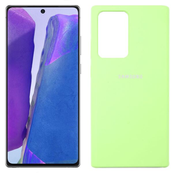 

Чехол силиконовый для Samsung Note 20 Ultra Зеленый (30263)