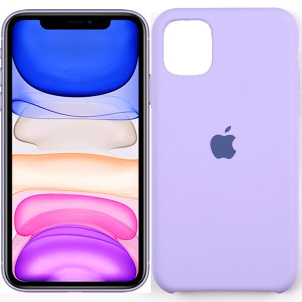 

Чехол силиконовый для iPhone 11 Лавандовый (27413)