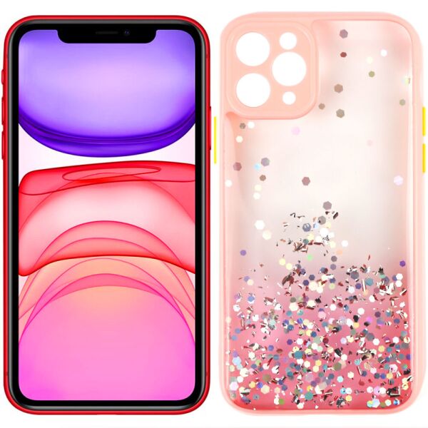 

Чехол Frame&Gliter for iPhone 11 Pro Pink (31177)