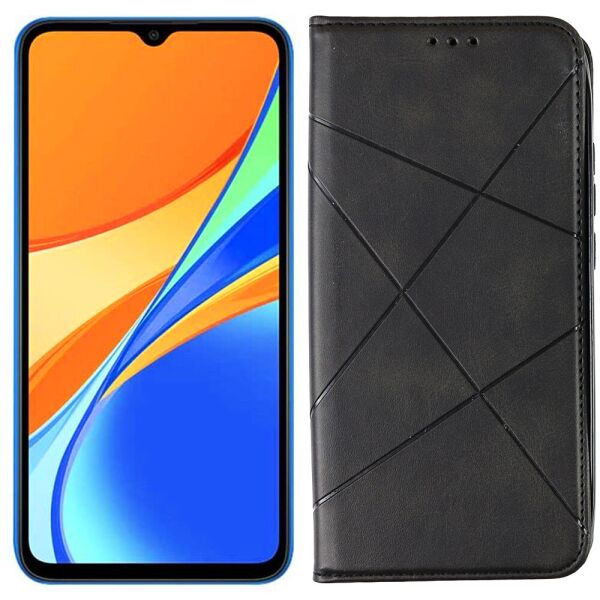 

Чехол-книжка Lines Leather for Xiaomi Redmi 9C Black (31031)