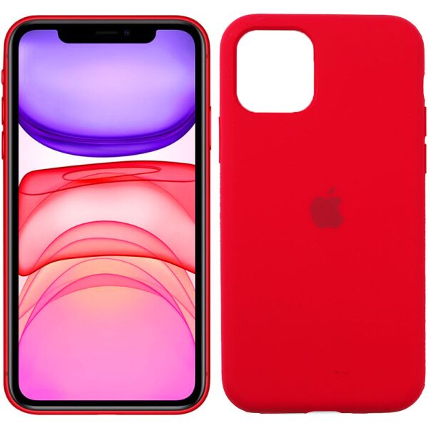 

Чехол силиконовый для iPhone 11 Pro Max Вишневый FULL (30214)