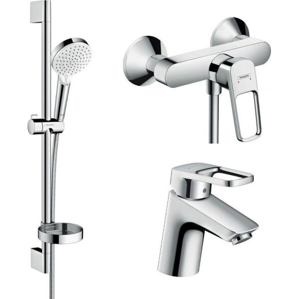 

Набор смесителей для душа Hansgrohe Logis Loop 1052019, Хром