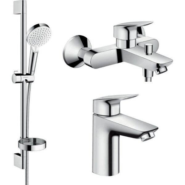 

Набор смесителей для ванны Hansgrohe Logis 1082019, Хром