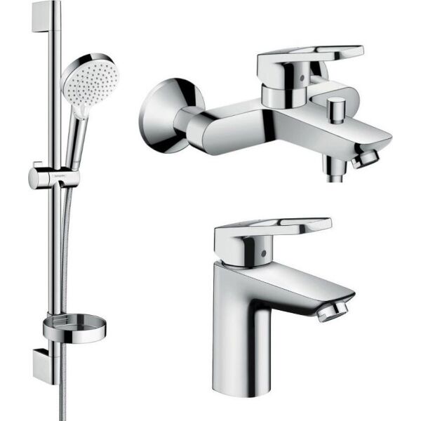 

Набор смесителей для ванны Hansgrohe Logis Loop 1062019, Хром