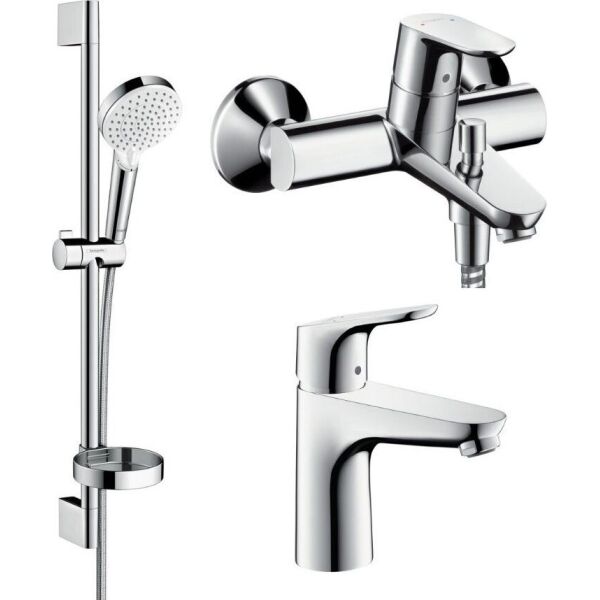

Набор смесителей для ванны Hansgrohe Focus E2 1092019, Хром