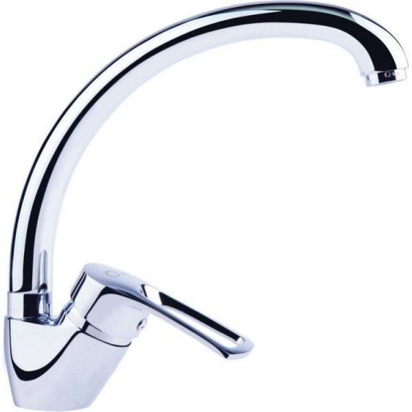 

Смеситель для кухни Q-tap Hansberg CRM 008F, Хром
