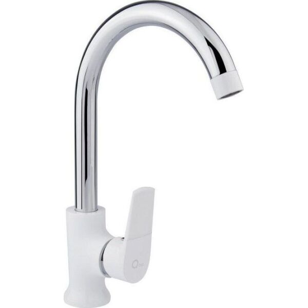 

Смеситель для кухни Q-tap Polaris WHI 007F, Белый