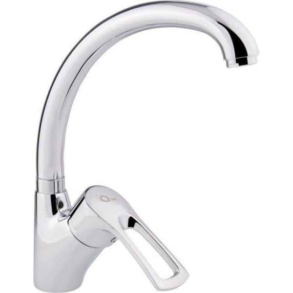

Смеситель для кухни Q-tap Hansberg CRM 007F, Хром