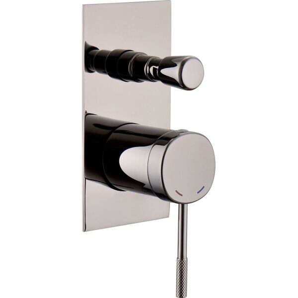 

Смеситель скрытого монтажа Imprese Brenta ZMK091908041, Графитовый хром