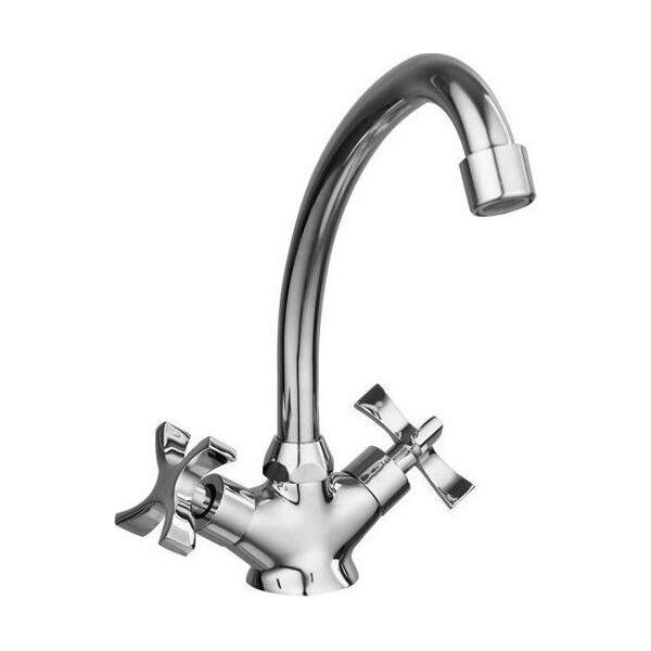 

Смеситель для кухни Rozzy Jenori Breeze хром RBZ017-8, Хром