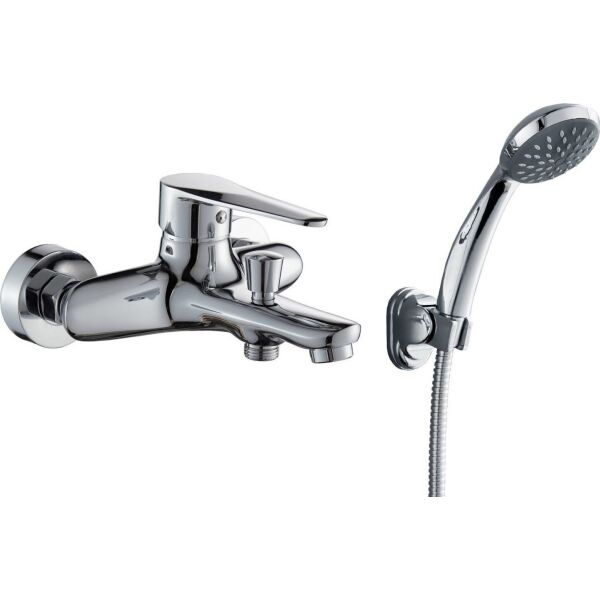 

Смеситель для ванны Rozzy Jenori Tulip хром RBZ081-3, Хром