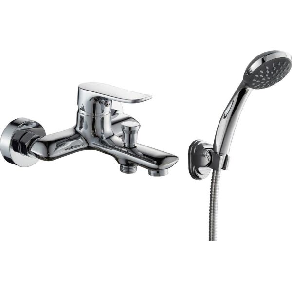 

Смеситель для ванны Rozzy Jenori Velum хром RBZ082-3, Хром