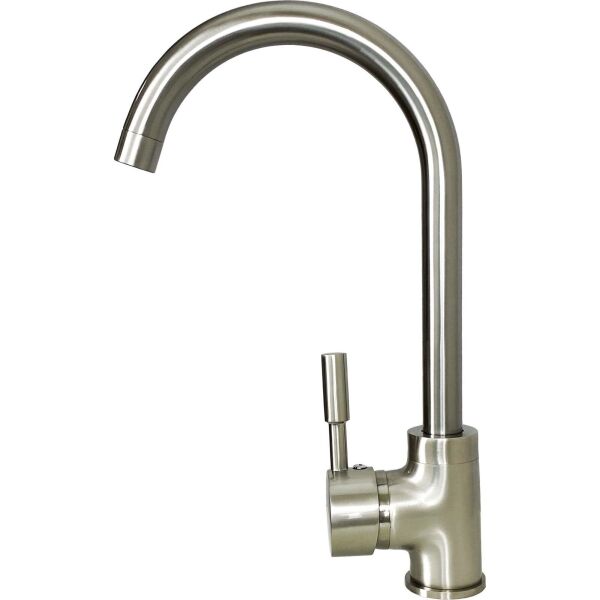 

Смеситель для кухни Globus Lux Lazer GLLR-0103S- STSTeel, Матовый