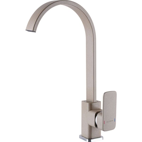 

Смеситель для кухни Globus Lux Milano GLM-203L-Ftanke, Бежевый