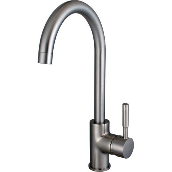 

Смеситель для кухни Globus Lux Lazer GLLR-0203S-8 STSTeel, Матовый