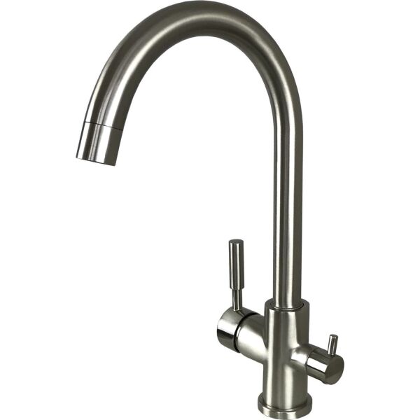 

Смеситель для кухни под осмос Globus Lux GLLR-0333-8-StSTeel, Матовый