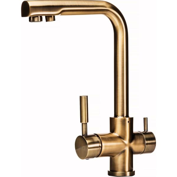

Смеситель для кухни под осмос Globus Lux GLLR-0888-Bronze, Бронза