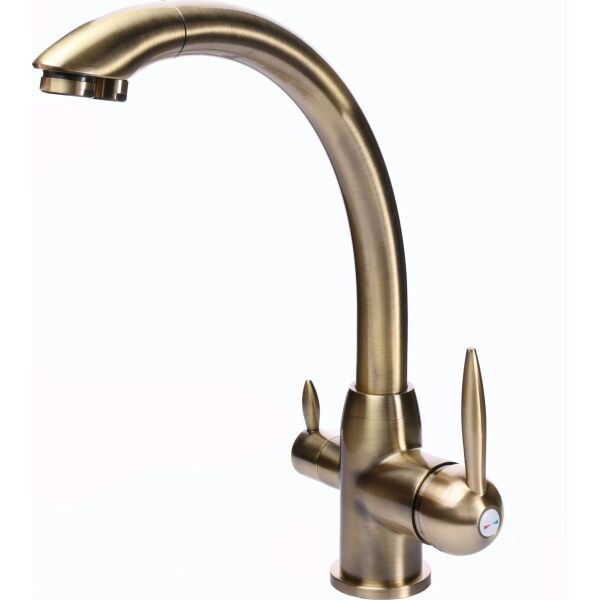 

Смеситель для кухни под осмос Globus Lux GLLR-0777-9-Bronze, Бронза