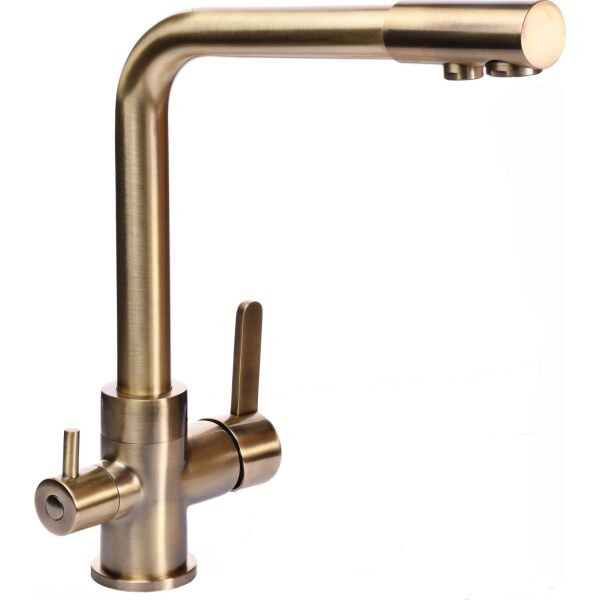 

Смеситель для кухни под осмос Globus Lux GLLR-0444-9-Bronze, Бронза