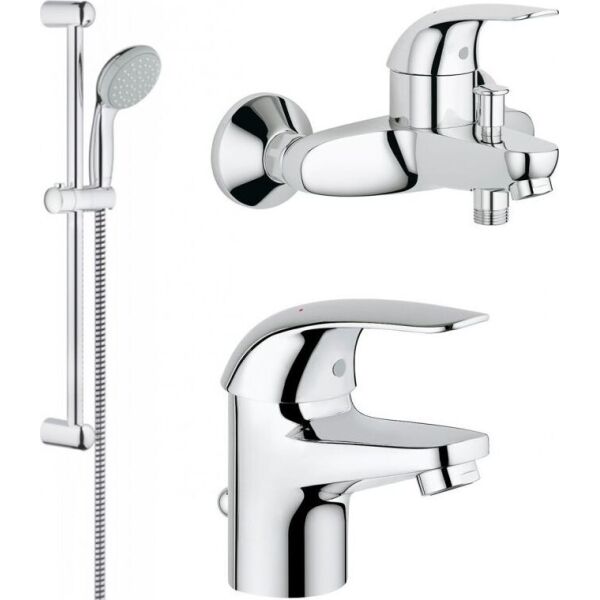 

Набор смесителей для ванны Grohe Euroeco 123226S