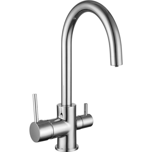 

Смеситель для кухни с подключением питьевой воды Imprese Daicy-U 55009-U, Хром