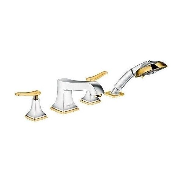 

Смеситель для ванны Hansgrohe Metropol Classic 31441090, Золотой