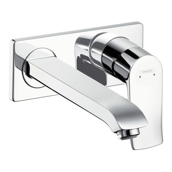 

Смеситель для раковины Hansgrohe Metris EcoSmart 31086000, Хром