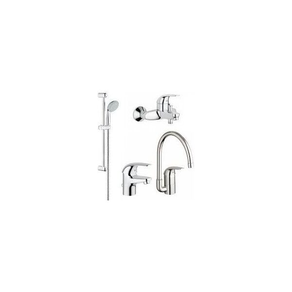 

Набор смесителей для ванны Grohe Euroeco 123242K