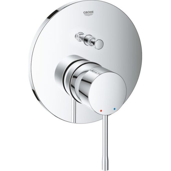 

Смеситель для ванной Grohe Essence 24058001 скрытого монтажа на два потребителя