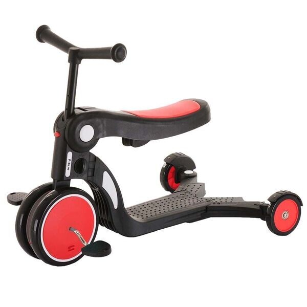 

Детский Самокат Велосипед Scooter Трансформер 3в1 Красный (sc031)