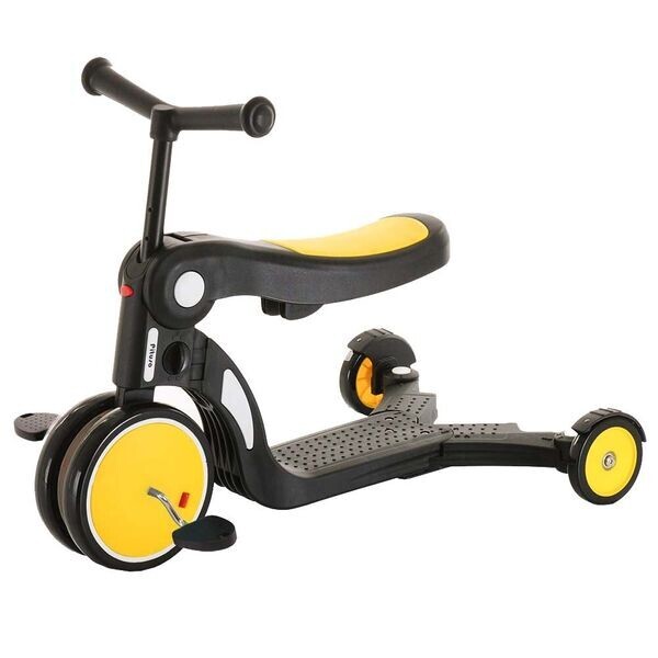 

Детский Самокат Велосипед Scooter Трансформер 3в1 Желтый (sc032)