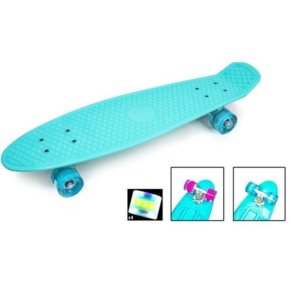 

Пенни Борд Penny Board Nickel 27 Светятся Колеса LED Ментол 68 см (ZNL1)
