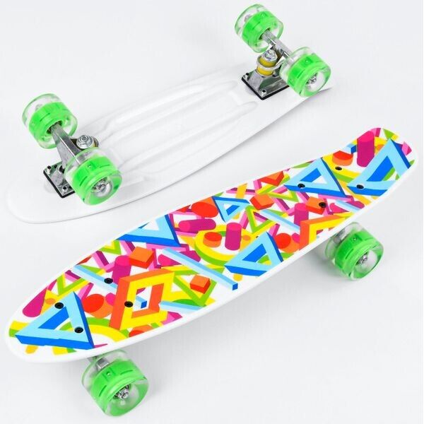 

Пенни Борд Best Board 22 Print LED Белый (pb626)