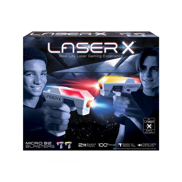

Игровой набор для лазерных боев - LASER X MICRO ДЛЯ ДВУХ ИГРОКОВ (87906)