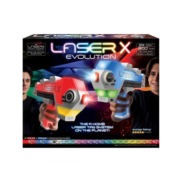 

Игровой набор для лазерных боев - LASER X EVOLUTION ДЛЯ ДВУХ ИГРОКОВ (88908)