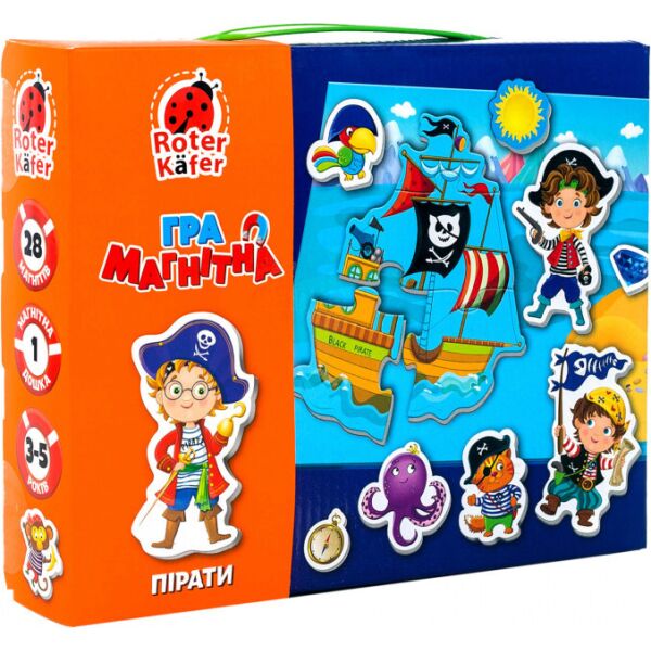 

Магнитная игра Пираты VT3703-02