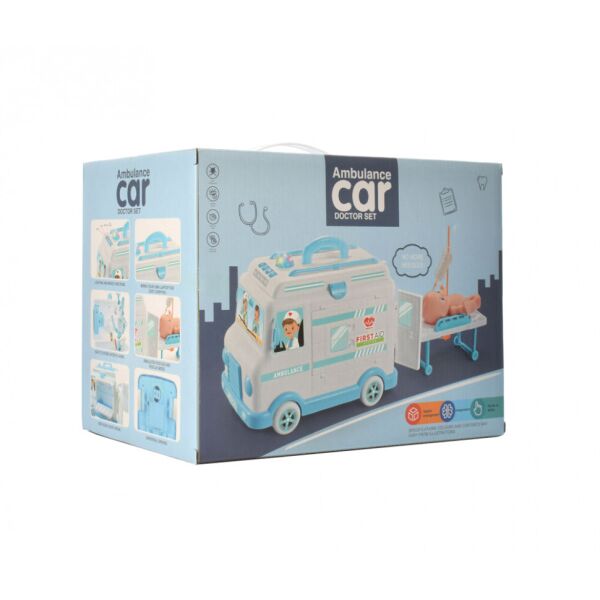 

Игровой набор Доктор H325A-25A Машина-амбулатория (Синий)