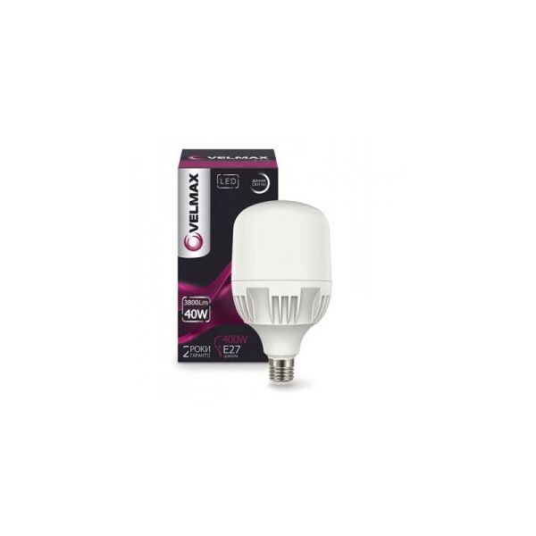 

Светодиодная лампа Velmax A100 40W-E27-E40-6500K
