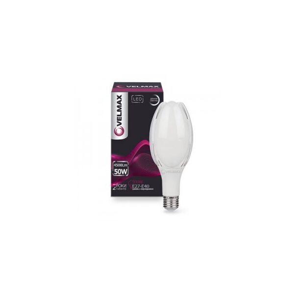 

Светодиодная лампа Velmax M108 50W-E27-E40-6500K