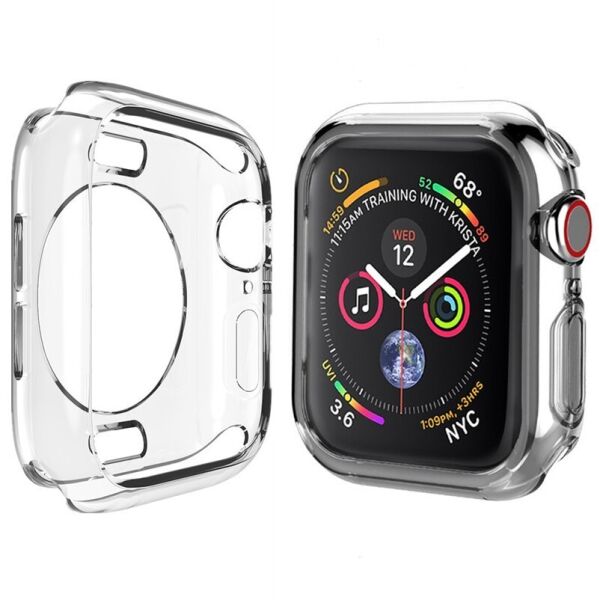 Акция на Защитный чехол Full Case для Apple Watch 44 mm прозрачный от Allo UA