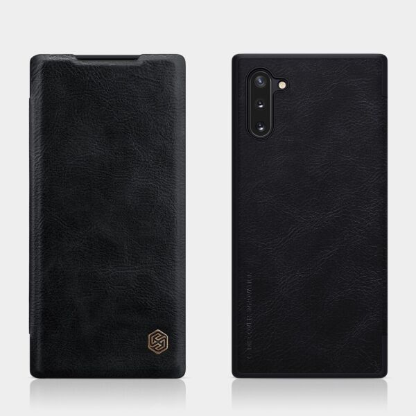 

Кожаный чехол-книжка Nillkin для Samsung Galaxy Note 10 Black