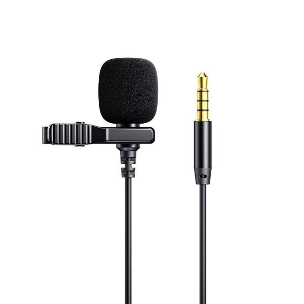 

Петличный микрофон Joyroom Lavalier Microphone для смартфона / камеры | AUX, 3M |