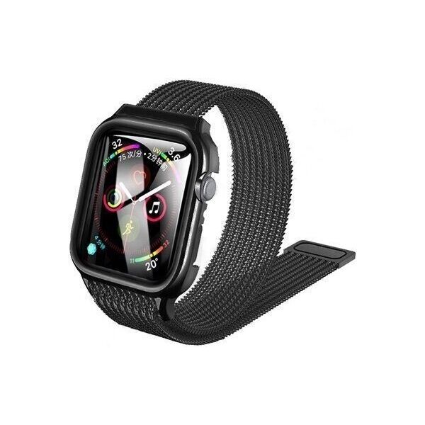 

Ремешок с защитным чехлом Usams для Apple watch SE/6/5/4/3/2/1 42/44mm black