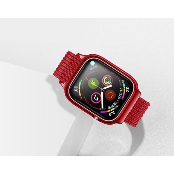 

Ремешок с защитным чехлом Usams для Apple watch SE/6/5/4/3/2/1 42/44mm Red