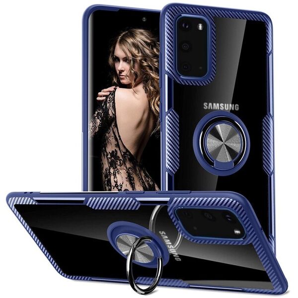 

Ударопрочный чехол Crystal для Samsung Galaxy S20 с магнитным держателем
