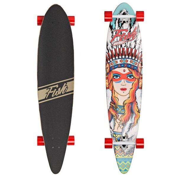 

Лонгборд Fish Skateboards 40 Indian Girl (ln124)